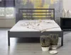 Metallbett Lia – 140 x 200 cm / silbergrau Produktbild-Vorschau 3