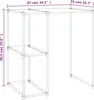 vidaXL Polička na práčku čierna 87x55x90,5 cm Žehlička Náhľad obrázku produktu 7
