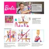 Barbie Gymnastics Playset Turnspielset mit Barbie Turnerin Produktbild-Vorschau 9