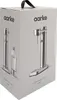 The image shows the retail packaging for an AARKE Carbonator 3 Steel water carbonator. Produktbild-Vorschau
