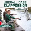 KESSER® Campingstuhl faltbar bis 150 kg Angelstuhl Produktbild-Vorschau 4