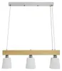 ZMH Lampe pendante de table en bois Lampe pendante blanc Voir les images du produit 5