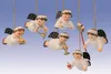 Schwebende Engel (6-teilig - 4cm) von KWO Produktbild-Vorschau 1
