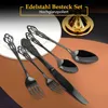 Besteckset Royal Schwarz 20-teilig, Schwarz Besteck Set 4 Produktbild-Vorschau 4