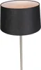 Moderne Stehlampe Stahl mit Schwarzem Schirm 45 cm Simplo Produktbild-Vorschau 6