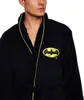 Close-up of a man wearing a black Batman robe. Podgląd zdjęcia produktu