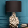 riess-ambiente Tischlampe KONG 60cm silber Metall Affe Produktbild-Vorschau 1