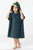 Kinder Badetuch mit Kapuze 70x140 cm – Poncho, Produktbild-Vorschau 2