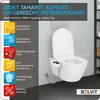 BELVIT Bidet Aufsatz für Toilette – Hygienischer WC Bidet Produktbild-Vorschau 2
