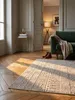 Teppich Beige rechteckig Textur Nahaufnahme Detail Produktbild-Vorschau
