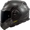 LS2 FF901 Advant X Carbon Solid Klapphelm Schwarz L Produktbild-Vorschau 4