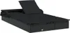 lettino 2 persone con tetto nero 213x118x97 in poly rattan Anteprima dell’immagine prodotto 8