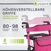 Zdravotní chodítko Vital 51039, hliníkový rolátor, se Náhled obrázku produktu 13