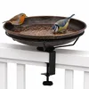 Vogeltränke für Balkon & Geländer, Metall, 12" abnehmbar, Produktbild-Vorschau 1