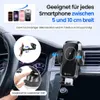 Siltcon® Handyhalterung Auto mit 15W Qi Ladegerät – Produktbild-Vorschau 5