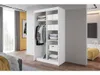 Easy4You R1 120 cm Weiß Schiebetüren Kleiderschrank Produktbild-Vorschau 3