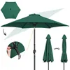 Yaheetech Parasol ogrodowy z korbą, średnica 269 cm, Podgląd zdjęcia produktu 1