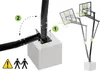 EXIT Galaxy Panneau de Basket – Fixation au Sol – Panier de Voir les images du produit 4
