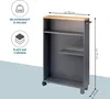 eluno koupelnový vozík, kuchyňský vozík, kuchyňský vozík, Náhled obrázku produktu 7