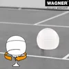 Podlahová zarážka WAGNER CLEAR - Ø 45 x 40 mm, vysoce Náhled obrázku produktu 5