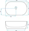 Lavabo da Appoggio Rea Amelia Mini Anteprima dell’immagine prodotto 7