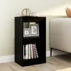 vidaXL Bücherregal/Raumteiler Schwarz 40x30x72 cm Produktbild-Vorschau 2