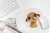 MuchoWow® Mauspad Mousepad Tiere - Erdmännchen - Rosa 20x20 Produktbild-Vorschau 5