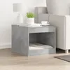 vidaXL Katzenklo Betongrau 47x59x42 cm Holzwerkstoff Produktbild-Vorschau 3