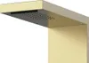 Duschset Marwell Duscharmatur Essenza gold 125x20 cm - Produktbild-Vorschau 2