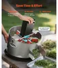 SucceBuy 2-in-1 raccoglitore manuale ed elettrico, Anteprima dell’immagine prodotto 3