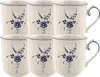 Villeroy & Boch Alt Luxemburg Becher mit Henkel 0,29l Set6 Produktbild-Vorschau 1