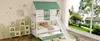 Sweiko 90X200 Haus-Etagenbett mit Rutsche und Ausziehbett, Produktbild-Vorschau 18