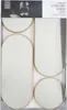 Howhomely | Set di 4 specchi ovali dorati - Colore oro - Anteprima dell’immagine prodotto 5