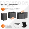ML-Design Mülltonnenbox 1er mit Pflanzdach für 1 Mülltonne, Produktbild-Vorschau 7