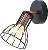 Sofia, wandlamp, 1x E14 fitting, zwart Productafbeelding-voorbeeld 3