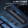 Kabelloser 4-in-1 Männer Haarschneider & Barttrimmer, USB Produktbild-Vorschau 5