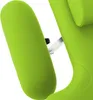 A close-up view of a bright green massage table. Náhled obrázku produktu