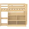 Letto a castello per bambini Fliek 90x200 cm con 2 ripiani, Anteprima dell’immagine prodotto 9