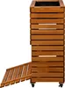 dobar Hochbeet "Rolla" Gr. L, Braun, 72x32,5x78 cm mit Produktbild-Vorschau 2