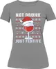 Not Drunk Just Festive Weinliebhaber - Ugly Christmas Produktbild-Vorschau 2