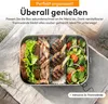 Dimono® Roestvrijstalen lunchbox, 850 ml - Lekdichte Productafbeelding-voorbeeld 4
