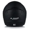 The back view of a black motorcycle helmet. Náhled obrázku produktu
