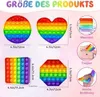 8 Stück Pop Bubble Fidget Toys, Sensorisches Produktbild-Vorschau 6