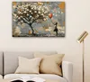 Leinwand Bilder 90x60 cm - Lebensbaum - Graffiti - Produktbild-Vorschau 6