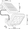 Naświetlacz Solarny LED Halogen Lampa Ogrodowa 6500K IP65 Podgląd zdjęcia produktu 6