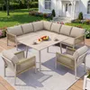 Set da giardino Flieks da 6 pezzi per 7-8 persone, set di Anteprima dell’immagine prodotto 2