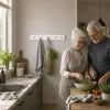 Haku Garderobenleiste MDF Nachbildung hochglanz weiß, Produktbild-Vorschau 4