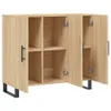 vidaXL Príborník Sonoma Dub 90x34x80 cm odvodený výrobok z Náhľad obrázku produktu 5