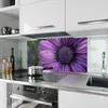 Küchenrückwand Spritzschutz Glas mit Motiv Lila Produktbild-Vorschau 2