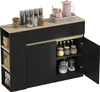 HOMCOM Buffet, meuble de rangement, avec placard 2 portes, Voir les images du produit 1